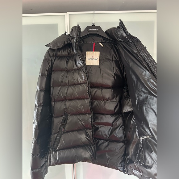 Moncler Black Down Jacket Puffer - Picture 5 of 6